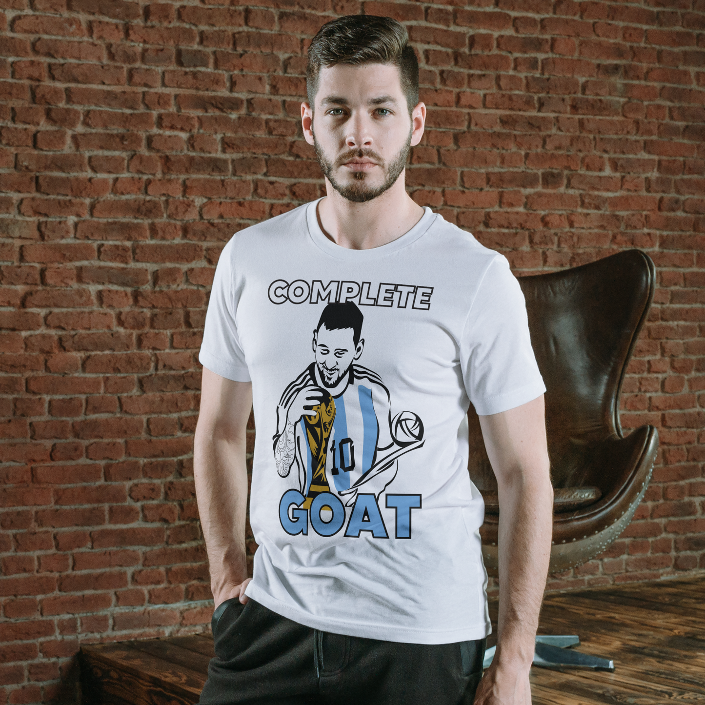 Messi Fan Tees - Unisex - Complete GOAT